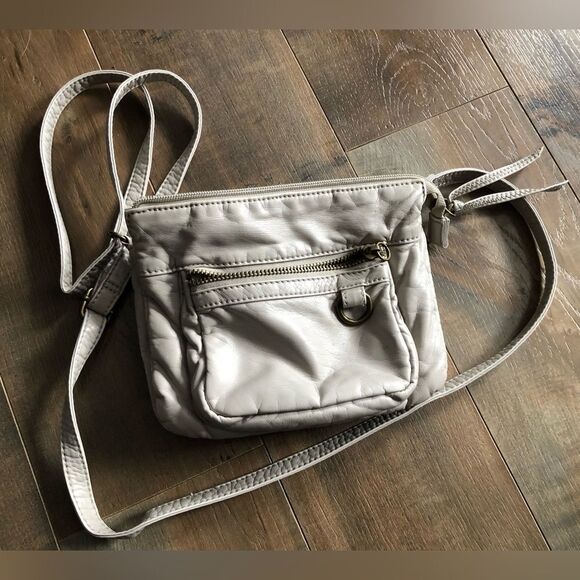 🦘 Cargo | Cream Coloured Crossbody Purse - Picture 1 of 3